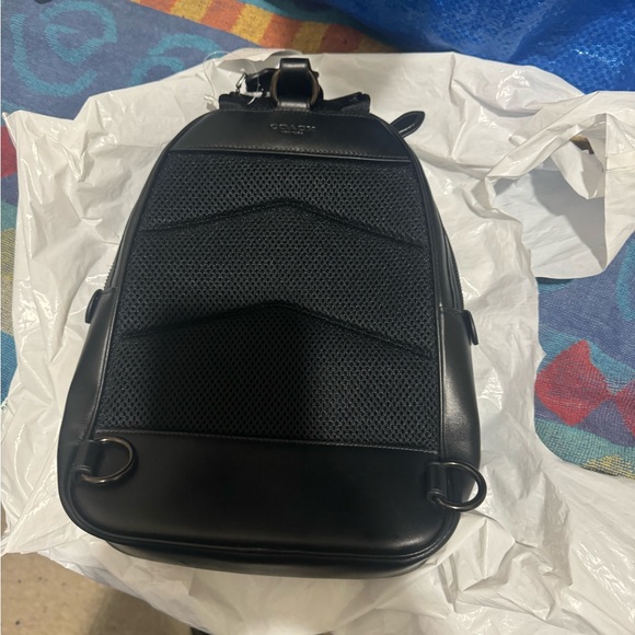 New coach cross body bag. It is black and un-used. - Picture 2 of 3